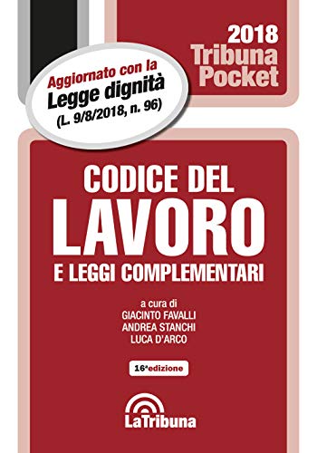 9788893177375: Codice del lavoro e leggi complementari