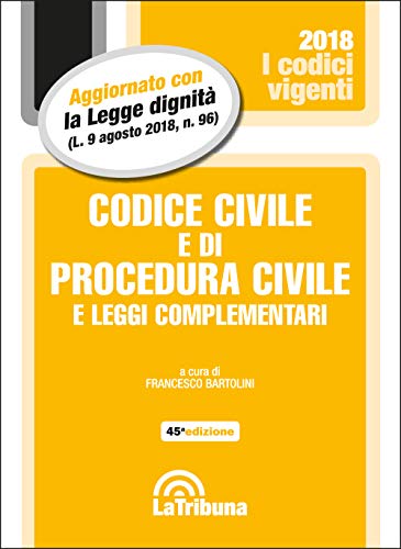 Stock image for Codice civile e di procedura civile e leggi complementari for sale by medimops