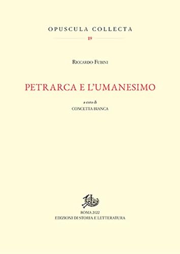 Beispielbild fr PETRARCA E L'UMANESIMO zum Verkauf von libreriauniversitaria.it