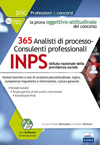 Imagen de archivo de 365 Analisti di processo - Consulenti professionali INPS a la venta por medimops