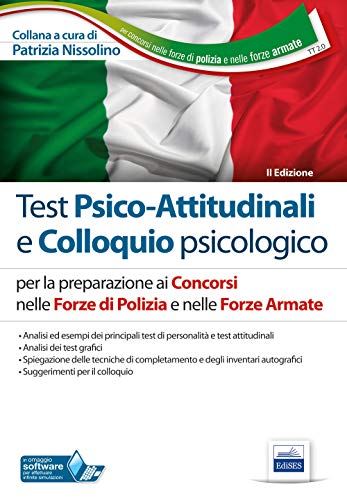 Stock image for TT2. Test psico-attitudinali e colloquio psicologico. Concorsi nelle Forze di Polizia e nelle Forze Armate. Con software di simulazione for sale by medimops