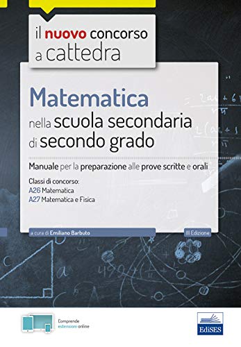 Beispielbild fr CC 4/26 MANUALE - MATEMATICA I zum Verkauf von medimops