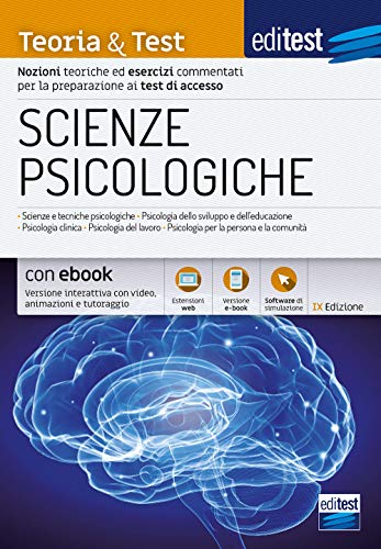 Imagen de archivo de Teoria & Test per Scienze psicologiche: Nozioni teoriche ed esercizi commentati per la preparazione ai test di ammissione a la venta por medimops