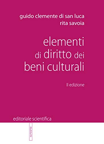 9788893915496: Elementi di diritto dei beni culturali