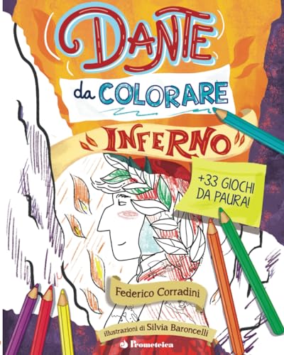 Imagen de archivo de Dante da colorare. Inferno (Italian Edition) a la venta por GF Books, Inc.