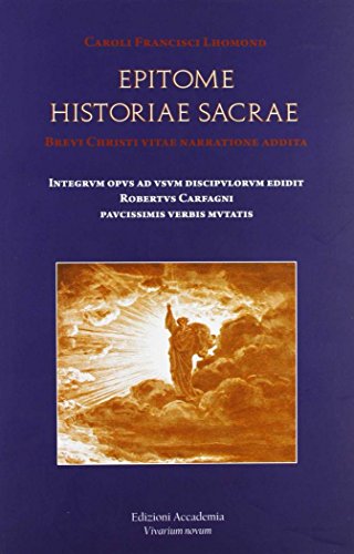 9788895611198: Epitome historiae sacrae