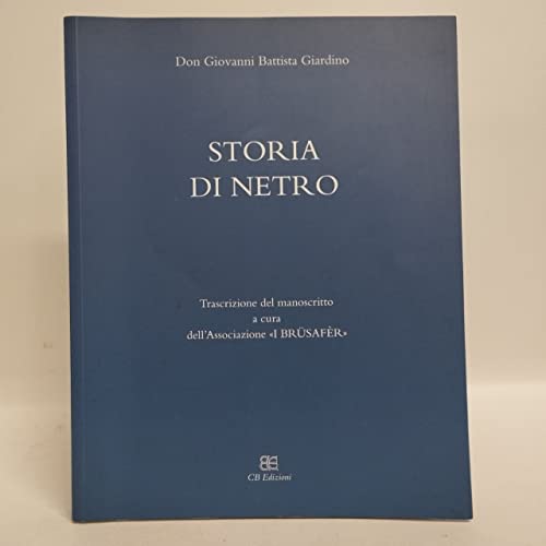 9788895686295: Storia di Netro