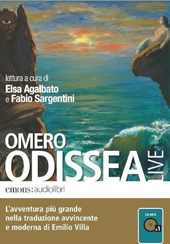 9788895703343: Odissea letta da Elsa Agalbato e Fabio Sargentini. Audiolibro. CD Audio formato MP3