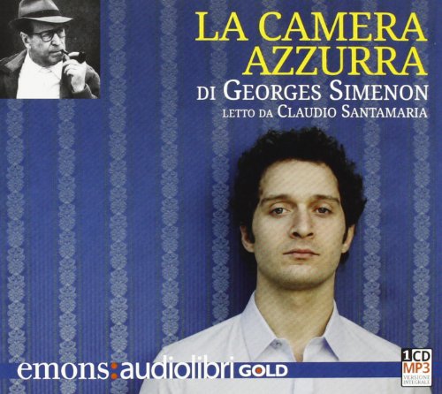 9788895703909: La camera azzurra letto da Claudio Santamaria. Audiolibro. CD Audio formato MP3. Ediz. integrale