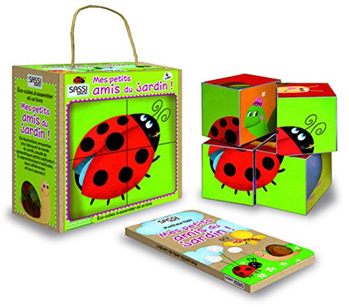 9788896045893: Mes petits amis du jardin. Ediz. illustrata: Coffret avec 4 cubes (Petite enfance)