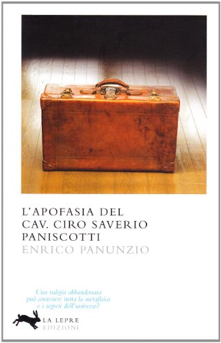 Stock image for L'apofasia del cav. Ciro Saverio Paniscotti for sale by libreriauniversitaria.it