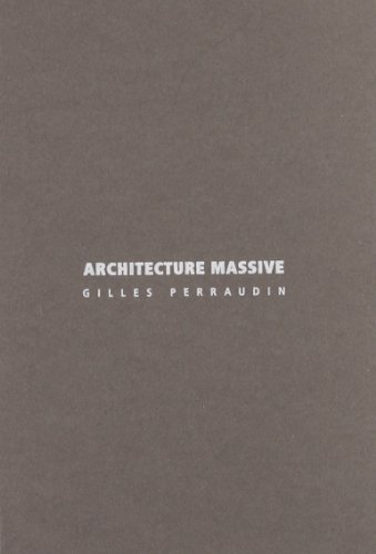 9788896067673: Architecture massive