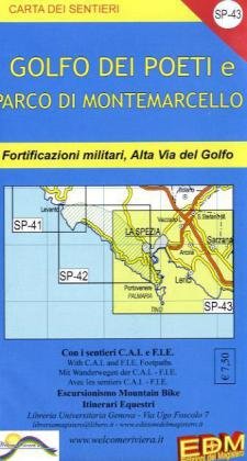 Beispielbild fr SP 43 Golfo dei Poeti, La Spezia, Lerici, Bocca di Magra, Portovenere 1:25.000 zum Verkauf von Buchpark