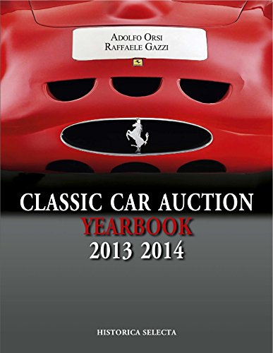 Immagine stock per Classic car auction 2013-2014 yearbook