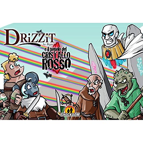 Beispielbild fr Drizzit e il popolo del cristallo rosso zum Verkauf von libreriauniversitaria.it