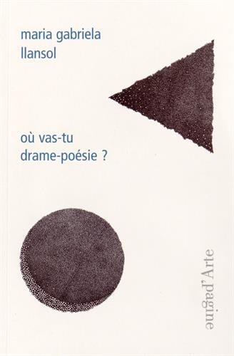 Stock image for Ou Vas-Tu Drame-Posie ? for sale by libreriauniversitaria.it