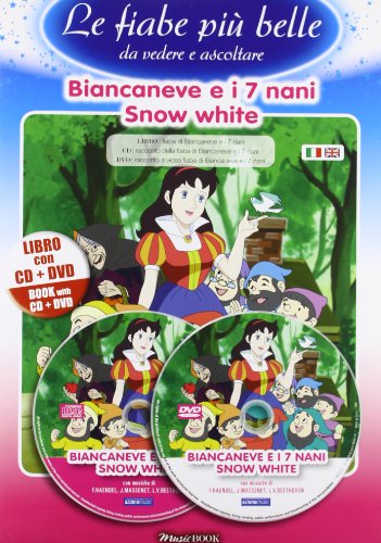 Stock image for Biancaneve e i 7 nani. Ediz. italiana e inglese. Con CD Audio. Con DVD for sale by medimops