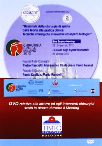 Beispielbild fr Chirurgia spalla Congresso Milano 2012. Live surgery. DVD zum Verkauf von Buchpark