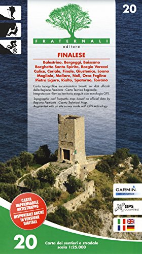 9788897465263: Carta n. 20. Finalese. Carta dei sentieri e stradale 1:25.000 (wandelkaart)