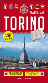 Stock image for Laminated Map of Turin / Torino Plastic Map by Lozzi Editori (English, Spanish, French, Italian, German and Russian Edition) for sale by libreriauniversitaria.it