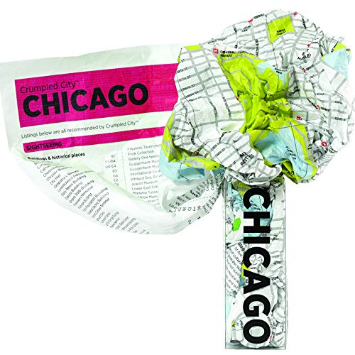 Beispielbild fr Crumpled City Map-Chicago zum Verkauf von GF Books, Inc.