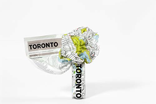 Stock image for Toronto Crumpled City Map (Crumpled City Maps) for sale by Buchmarie