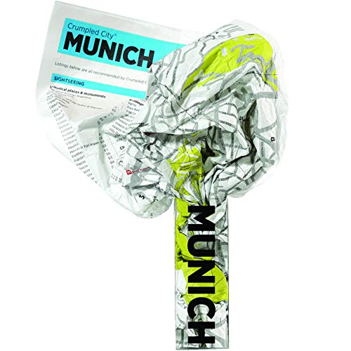 9788897487197: Crumpled City Map-Munich