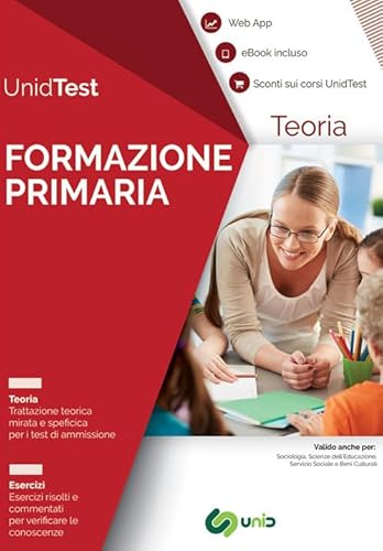 9788898089758: Manuale di teoria per il test di ammissione a Formazione primaria. Con ebook. Con Contenuto digitale per accesso on line