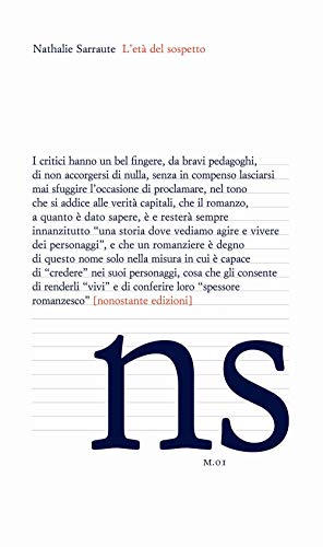Stock image for L'et del sospetto. Saggi sul romanzo for sale by Librerie Dedalus e Minotauro