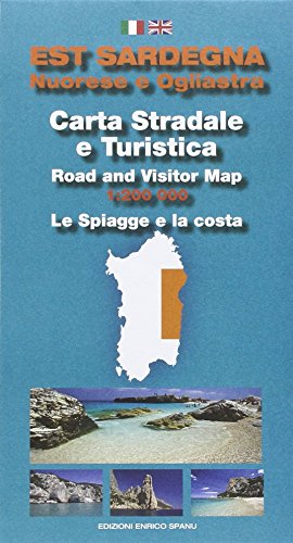 Imagen de archivo de Est Sardegna nuorese e ogliastra. Carta stradale e turistica. Le spiagge e la costa 1:200.000 a la venta por Revaluation Books
