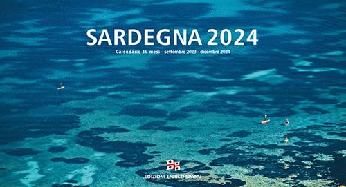 Imagen de archivo de Sardegna. Calendario 16 mesi da tavolo 2024 a la venta por Brook Bookstore