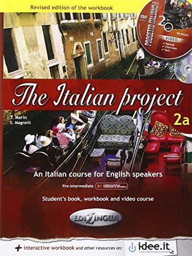 Imagen de archivo de The Italian Project: Student's book + workbook + DVD + CD-audio 2a a la venta por SecondSale