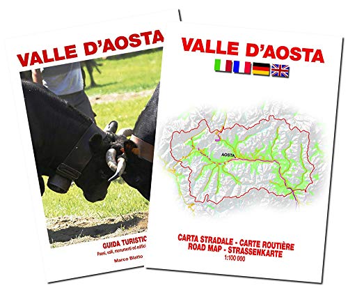 9788898520565: Valle d'Aosta. Carta stradale. Con guida turistica