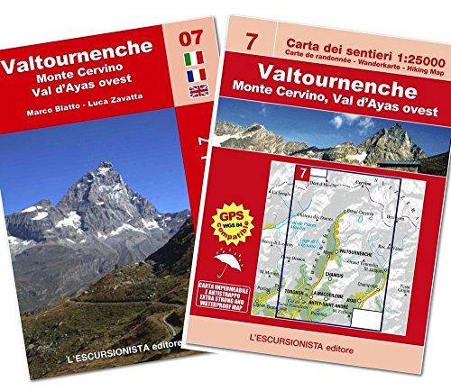 Beispielbild fr 07 - Valtournenche, Monte Cervino, Val d'Ayas ovest hiking map 1:25.000 WATERPROOF 2018 zum Verkauf von libreriauniversitaria.it