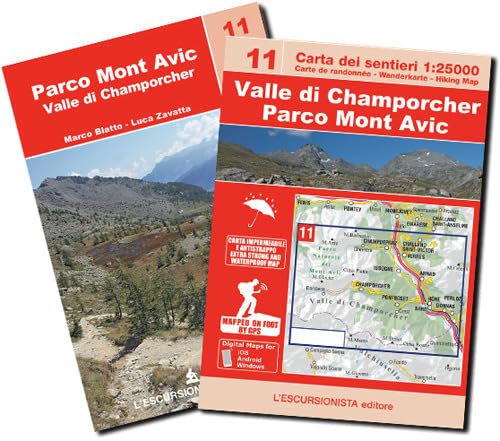 Beispielbild fr Valle di Champorcher, Parco Mont Avic. Ediz. multilingue. Con Carta geografica: Carta dei sentieri 1:25.000 zum Verkauf von Buchpark