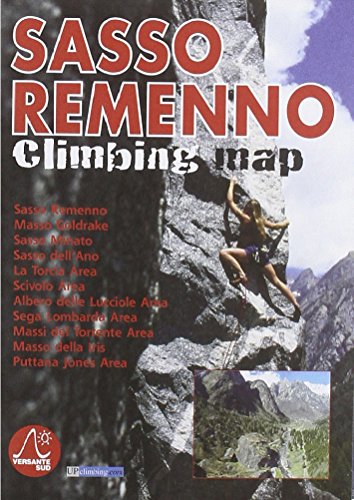 Stock image for Sasso Remenno: Climbing Map for sale by libreriauniversitaria.it