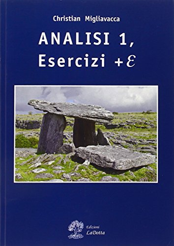 9788898648030: Analisi matematica. Esercizi + E (Vol. 1)