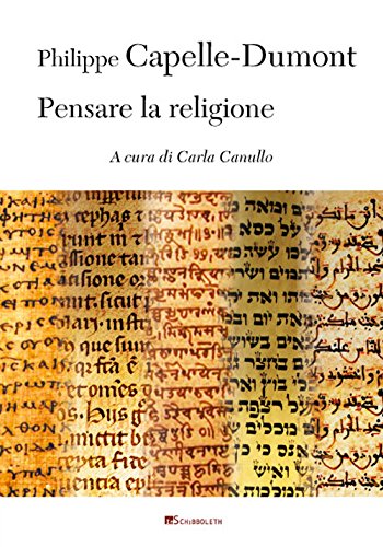 Beispielbild fr PENSARE LA RELIGIONE [Hardcover] zum Verkauf von Brook Bookstore