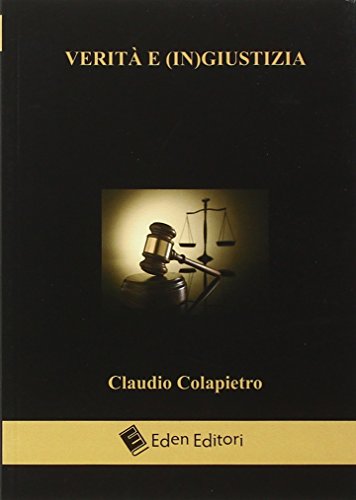 Imagen de archivo de Verit e (in)giustizia a la venta por libreriauniversitaria.it