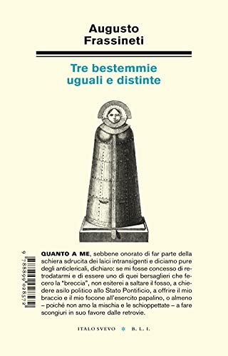 Stock-Bild f�r Tre bestemmie uguali e distinte (Piccola biblioteca di letteratura inutile)