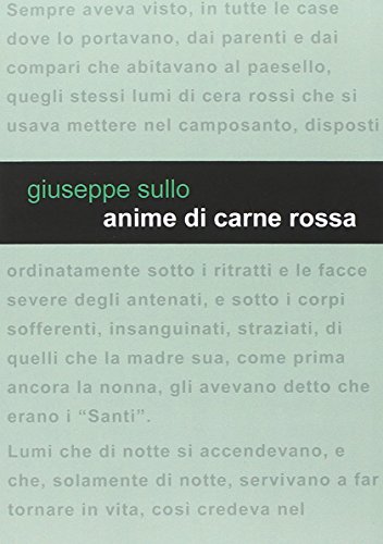 9788899067052: Anime di carne rossa