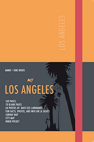 Los Angeles Visual Notebook: Apricot Orange