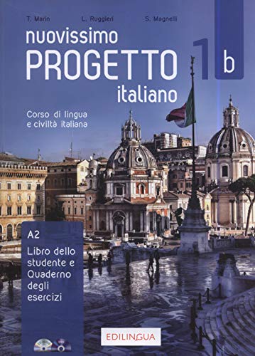 Stock image for Nuovissimo Progetto Italiano 1 B (italiano) Lehr- und Arbeitsbuch mit DVD-Video und Audio-CD for sale by medimops