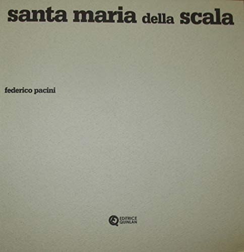 Stock image for Santa Maria Della Scala for sale by Zubal-Books, Since 1961