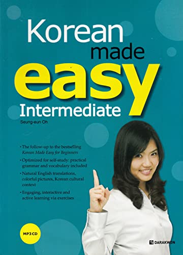 Beispielbild fr KOREAN MADE EASY : INTERMEDIATE (CD) zum Verkauf von BooksRun
