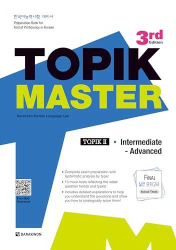 Beispielbild fr TOPIK MASTER Final - TOPIK II Intermediate Advanced: with Free MP3 Audio Download zum Verkauf von medimops