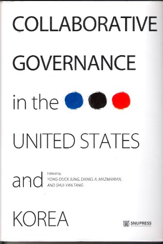 Beispielbild fr Collaborative Governance in the United States and Korea. zum Verkauf von medimops