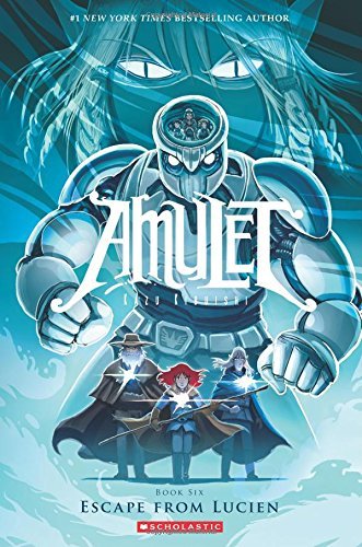 Stock image for [AMULET] Amulet Series 6 Book set: AMULET- The Stonekeeper; The Stonekeeper's Curse; The Cloud Searchers; The Last Council; Prince of the Elves; Escape From Lucien for sale by Books Unplugged