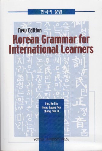 Beispielbild fr Korean Grammar for International Learners zum Verkauf von HPB-Red