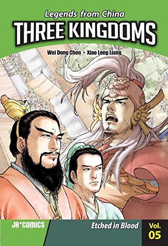 Beispielbild fr Three Kingdoms Volume 05 : Etched in Blood zum Verkauf von Better World Books